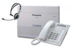 Panasonic Pachet Centrala telefonica analogica KX-TES824CE + Telefon KX-AT7730 + Casca RP-TCA430E-S Panasonic Alb (pack.4-TES)