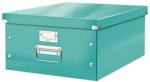 Leitz Cutie depozitare LEITZ WOW Click & Store, carton laminat, mare, turcoaz (L-60450051)