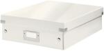 Leitz Cutie depozitare LEITZ WOW Click & Store Organizer, carton laminat, medie, alb (L-60580001)