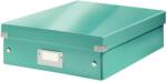 Leitz Cutie depozitare LEITZ WOW Click & Store Organizer, carton laminat, medie, turcoaz (L-60580051)