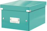 Leitz Cutie depozitare LEITZ WOW Click & Store, carton laminat, mica, turcoaz (L-60430051)