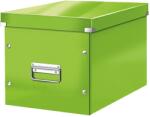 Leitz Cutie depozitare LEITZ WOW Click & Store, carton laminat, Cub, mare, verde (L-61080054) - vexio