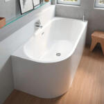 Rea Cada freestanding Rea Sydney 170x80 cm alb lucios cu montaj dreapta lipita de perete, BTW (5902557380213)