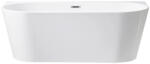 Rea Cada freestanding Rea Victoria 170x80 cm alb lucios lipita de perete, BTW (5902557374984)