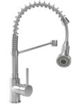 Rea Baterie bucatarie cu pipa flexibila Rea Spring nichel periat (5902557376292)
