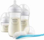 Philips Комплект от 3 броя шишета Philips Avent - Natural Response 3.0, с четка (SCD837/12) - ozone