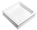 SAPHO KERASAN RETRO 100x100 szögletes zuhanytálca, fehér 134001 (134001)