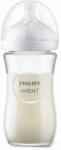 Philips Стъклено шише Philips Avent - Natural Response 3.0, flow 3/среден, 3 м+, 240 ml (SCY933/01) - ozone