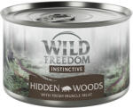 Wild Freedom 12x140g Wild Freedom Instinctive Hidden Woods- vaddisznó nedves macskatáp