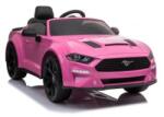 LeanToys Masinuta electrica pentru copii, Ford Mustang Roz, cu telecomanda, 2 motoare, greutate maxima 30 kg, 8289 (566741)