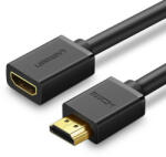 UGREEN HD107 HDMI hosszabbító kábel, anya-apa, FullHD, 3D, 1m (fekete)