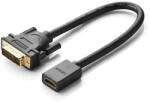 UGREEN 20118 DVI-HDMI adapter 15 cm (fekete) - mobilehome