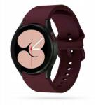 Tech-Protect TP0416 Tech-Protect Iconband Samsung Galaxy Watch 4 / 5 / 5 Pro / 6 óraszíj, bordó (TP0416)