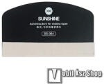 SUNSHINE SUSNSHINE műanyag fólia kasírozó / simító - segítségével a fóliát könnyedén és buborékmentesen ragaszthatjuk fel a felületre, 93mm x 55mm - FEKETE - SS-064B (SS-064B)