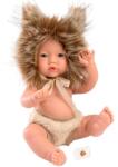 Llorens Llorens: Fiú csecsemő baba 30cm-es oroszlános sapkában (63201) - jatekshop