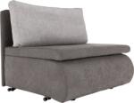 TEMPO KONDELA Fotoliu extensibil, gri maroniu Taupe, KENET NEW