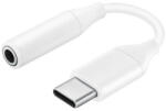  Adapter, USB Type-C - 3.5 mm jack átalakító, Samsung, gyári, fehér