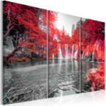 Artgeist Vászonkép - Waterfalls of Ruby Forest 90x60
