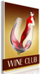 Artgeist Vászonkép - Wine Club (1 Part) Vertical 80x120