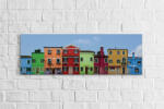 4 Decor Tablou canvas panoramic - Burano - beestick-deco - 99,99 RON