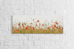 4 Decor Tablou canvas panoramic - Poppies - beestick-deco - 79,99 RON