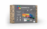 Connetix Magnetic Tiles Set constructie magnetic, 50 piese masinute (CONX50)