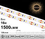 ARLIGHT Banda LED , 120 LED m , 12V , 16W , 3000K , IP20 , 1500lm , 8mm , Versiunea PRO