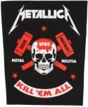 RAZAMATAZ кръпка голяма metallica - МЕТАЛНА МИЛИЦИЯ - razamataz - bp1065