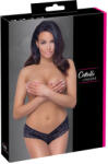 Cottelli Collection - vadító csipke tanga (fekete) (23222181021) - szexshop