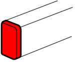  DLP végzáró 105x50 mm-es csatornához (LEG-010702)