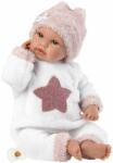 Llorens 63648 NEW BORN - păpușă realistă cu sunete și corp din material moale - 36 (MA4-63648) Papusa