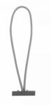 Bradas Elastic de fixare 15cm 25buc Grey BUNGEE CORD T BAR (BCT1-0415GY-L)