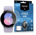 MyScreen Protector Samsung Galaxy Watch 5 (40 mm) rugalmas üveg képernyővédő fólia - MyScreen Protector Hybrid Glass - 2 db/csomag - transparent