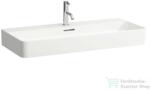 Laufen Val SaphirKeramik 95x42 cm-es csiszolt aljú mosdó, LCC Active bevonattal, fehér H816287A001041 (H816287A001041)