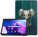 Tech-Protect TP0457 Tech-Protect Smartcase Lenovo Tab M10 Plus (3rd Gen) tablet tok, színes (Happy Elephant) (TP0457)
