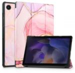 Tech-Protect TP0468 Tech-Protect Smartcase Samsung Galaxy Tab A8 tablet tok, színes (Marble) (TP0468)