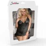 Subblime Queen Plus Size Subblime ruha tangával Plus size - fekete