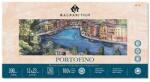 Fedrigoni Magnani Portofino akvarelltömb, 100% pamut, 300 g, 12x23 cm, 20 lap, sima