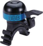 BBB kerékpáros csengő MiniFit fekete/kék