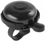  Kerékpár csengő fém fekete balos 53mm