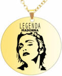 Maria King Madonna medál lánccal, választható több formában és színben (STM-M527-l)