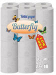 Butterfly Тоалетна хартия Butterfly 24 бр. - 2 пласта (bf-24)