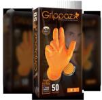 Accesorii Service Set 50 de manusi nepudrate, din nitril, portocalii, marimea XL, GRIPPAZ (AD-00-0033)