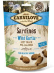 Brit Carnilove Dog Semi Moist Snack Sardinia & Garlic- Szardínia Hússal és Fokhagymával 200g