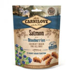 Brit Carnilove Dog Crunchy Snack Salmon & Blueberries- Lazac Hússalés Áfonyával 200g
