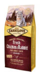 Brit Carnilove Fresh Adult Cat Chicken & Rabbit Gourmand- Csirke és Nyúl Hússal 6kg ingyenes szállítás