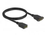 Delock 87100 1m DisplayPort 1.2 4K 60Hz anya - rögzíthető anya kábel (DL87100) (DL87100)