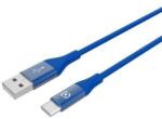 Celly Cablu de date Celly USBTYPECCOLORBL, USB-A - USB Type-C, 15W/3A, 1m (Albastru) (USBTYPECCOLORBL)