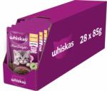 Whiskas Junior pliculete 28x85g hrana umeda pentru pisoi, cu pui in aspic