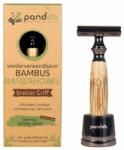 Pandoo Bambusz borotva széles fogantyúval + 10 db borotvapenge